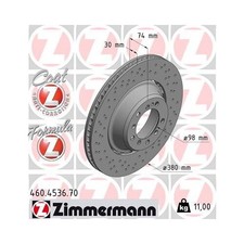1X ZIMMERMANN Disque De Frein