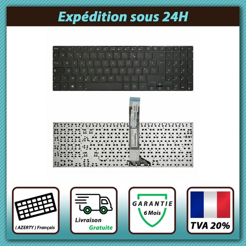 Clavier français azerty noir - français,