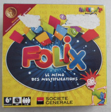 Jeu de société Folix Le Mémo des Multiplications Société Générale 1-8 joueurs 6+