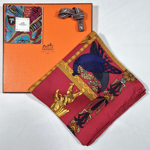 Rare écharpe vintage hermes - rare,