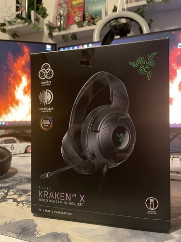 Casque gamer razer kraken x - casque, v3