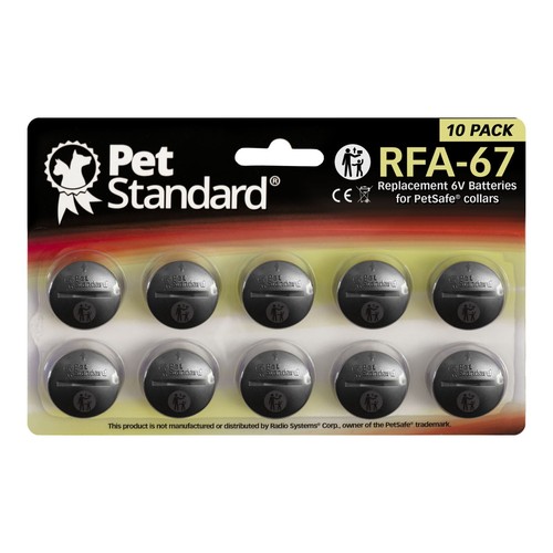 Piles pour petsafe - 10, rfa-67