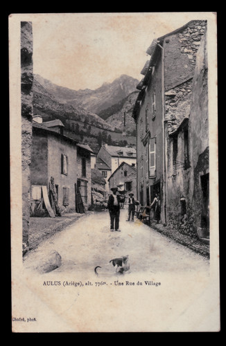 1914 cpa aulus ariège - cpa, (ariège