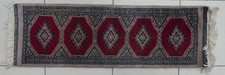 Tapis Oriental En Laine Fait Main Traditionnel Vintage style galerie 105 x32 cm