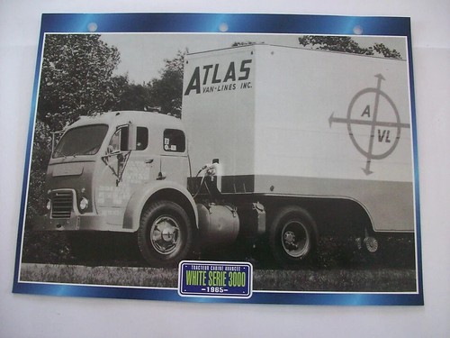 Carte fiche camion tracteur - carte,