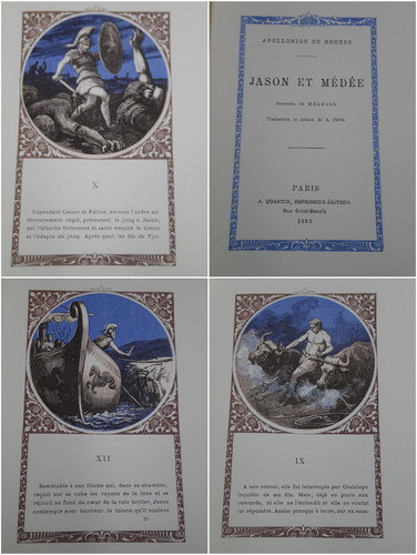 Charmant 1882 jason médée - jason, et