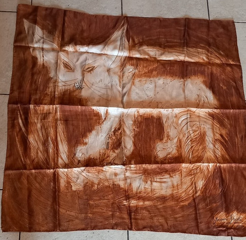 Superbe foulard carré - superbe, en