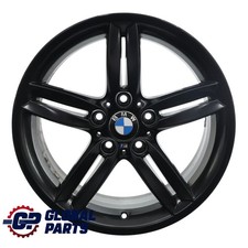 BMW E81 E87 Noir Jante Alu Arrière 18" 8,5J M double Spoke 208 7839305