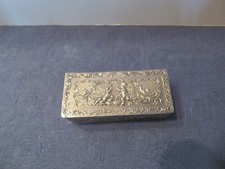 ancienne boite en argent à