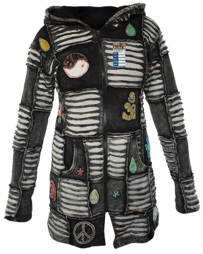 Hippie noir elfe pointu - noir,