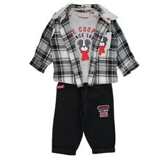 Ensemble bébé garçon Lee Cooper. Couleur gris. Cadeau pour bébé de