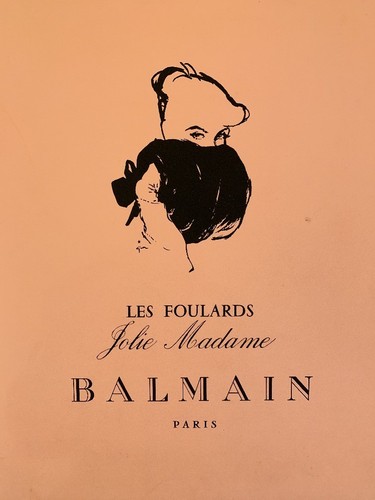 Foulard vintage carré soie - foulard, de