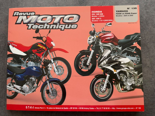Revue technique moto 135 - 135, pour