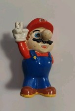 Super Mario Bros Figurine 1994 Vintage Collector NINTENDO MARIO FIGURINE 6 CM