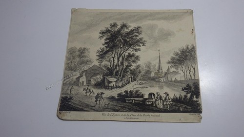 1770 vue eglise - 1770.vue, place