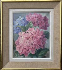 Small Antique Oil  Canvas