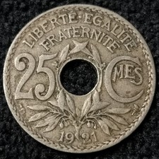 Pièce 25 centimes Lindauer -