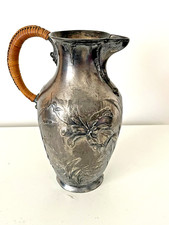 Pichet  verseuse en étain art