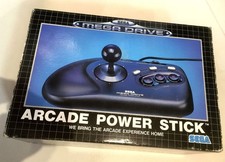 JOYSTICK OFFICIEL ARCADE POWER STICK COMPLET PAL EURO (FR) CIB OVP MK-1655-50