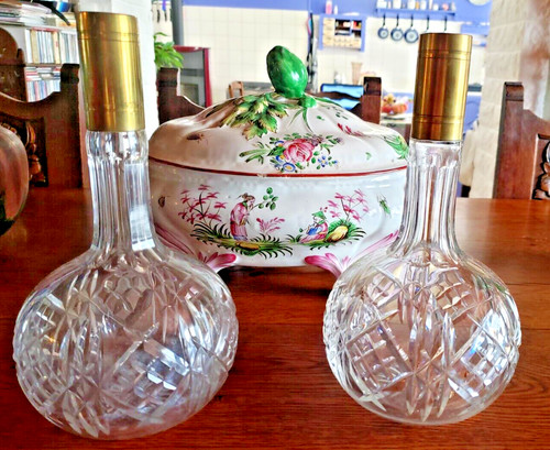 Lot magnifiques carafes - de,