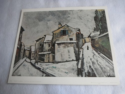 Ancienne lithographie maurice - lithographie,