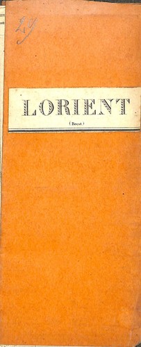 Lorient ancienne carte - lorient,