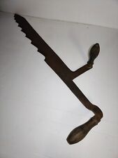 Ancien coupe foin Paille, forgé scie paysan Ferme outil ancien