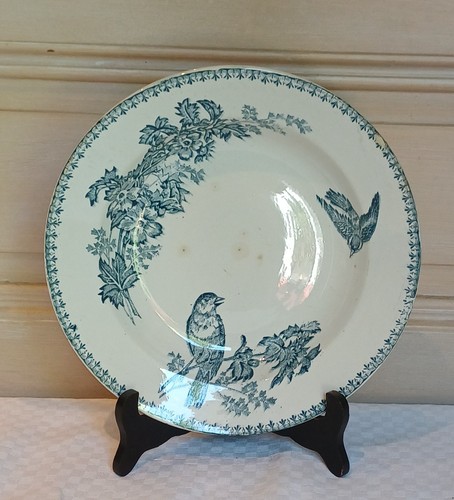 Ancien plat creux faïence - plat,