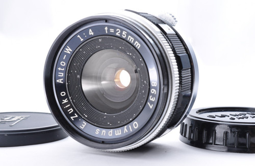 Objectif grand angle olympus - objectif,