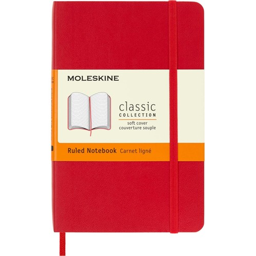 Carnet 9x14cm rouge 192 - -,