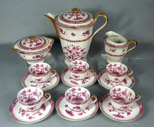 Service café porcelaine Th