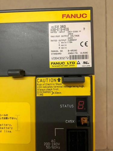 Used fanuc servo amplifier - used,