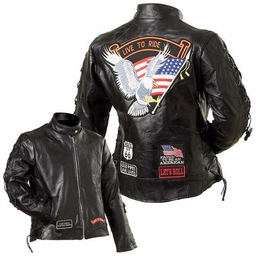 Blouson cuir aigle live - blouson, en