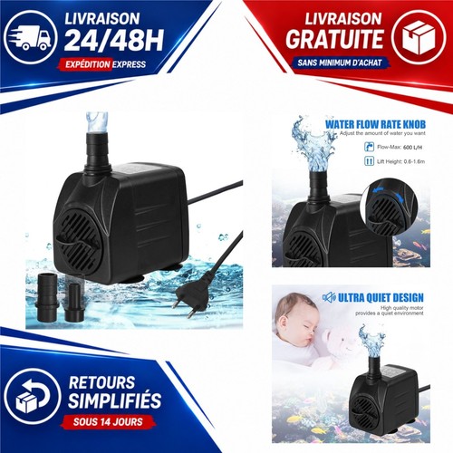 Pompe aquarium submersible