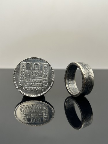 Bague pièce monnaie 10 - pièce,