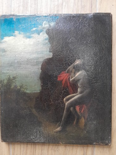 Peinture ancienne début xixe - peinture,