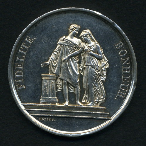 Medaille mariage en - (1833-),