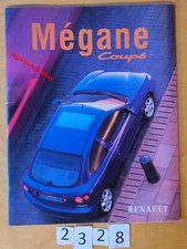 RENAULT MEGANE COUPE 1.6, 2.0, 16V Prospectus 48 pages Fr 07/1997