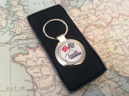 Porte clés chrome avec - porte-clés,