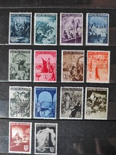 1942 Bulgarie 14 Timbres n°