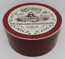 RARE ASSIETTES FROMAGES AVENTURES DU GOURMAND LE COLLECTIONNEUR FAIENCERIE GIEN