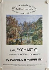 Affiche PAUL EYCHART G. 1993