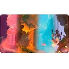 ULTRA PRO Playmat Tapis Bloomburrow Season Lands: Mountain MTG Magic