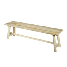 Banc En Bois Bas Large Longueur 145 Cm Par Parlane