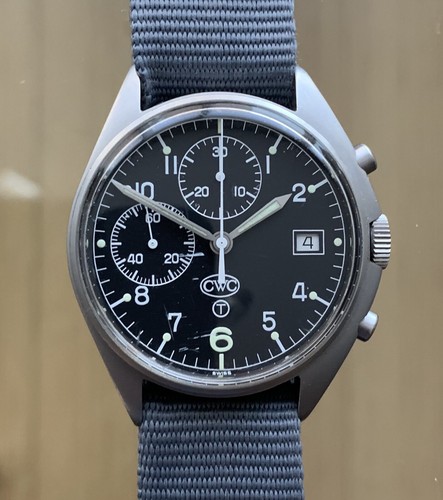Cwc chronograph f - cwc, r.a.f