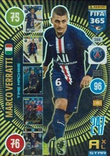 Panini Adrenalyn XL Fifa 365 2021 Temps Machine Numéro 288 Marco Verratti
