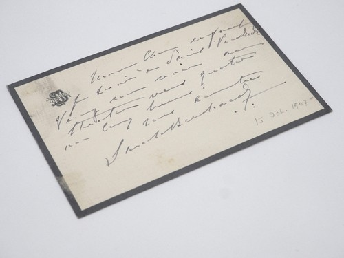 Sarah bernhardt lettre - sarah,