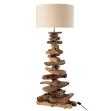 Lampe à Poser Design "Bois