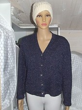 superbe pull / veste  doublée tricoté main 100 % laine PHILDAR taille 38 