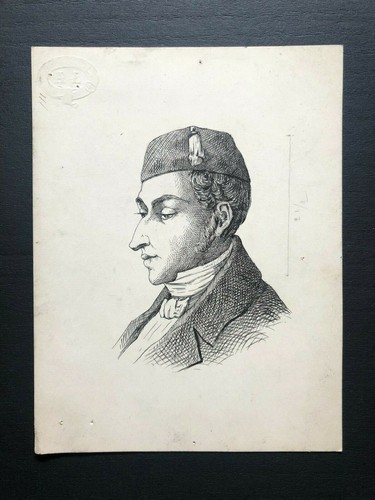 Dessin plume circa 1900 - la,